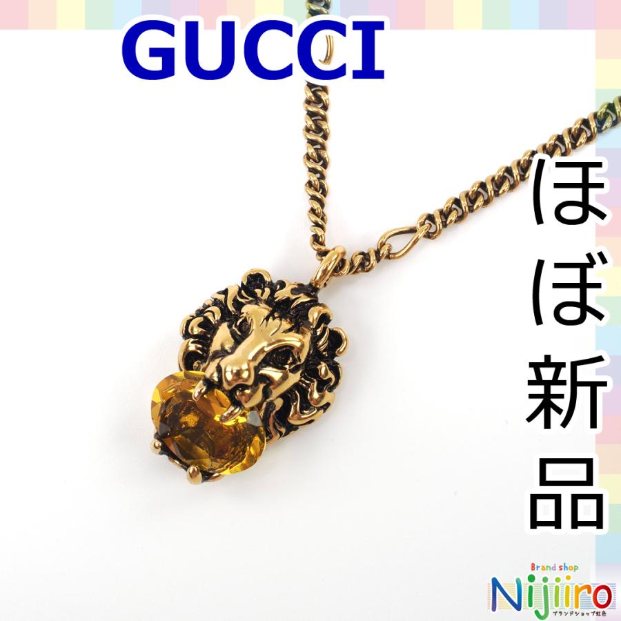 GUCCI（グッチ） 【極美品】GUCCI ライオンヘッド ネックレス ロング