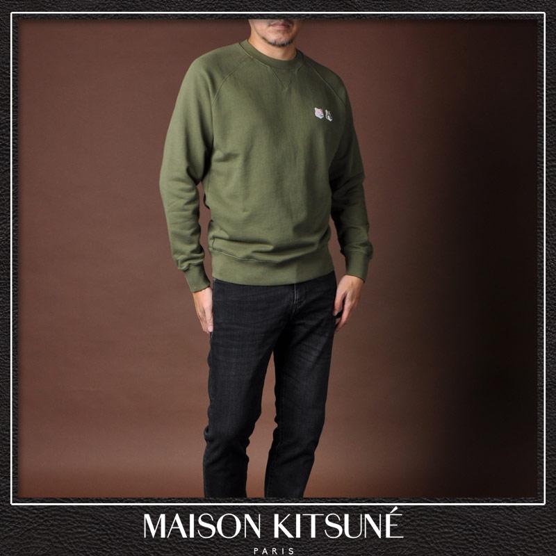 MAISON KITSUNE（メゾン キツネ） クルーネックスウェット メンズ