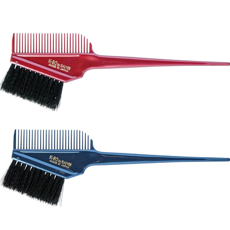 送料300円/3点まで サンビー ヘアダイブラシ K-80 液だれしにくい