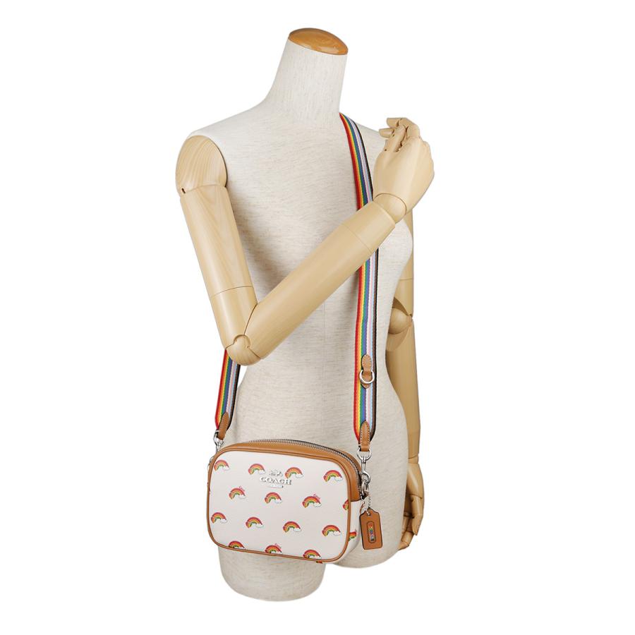 COACH（コーチ） 並行輸入 ショルダーバッグ レインボープリント CJ647