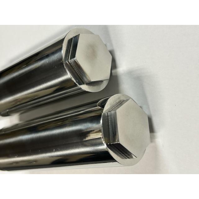 49ミリフォーク仕様のハーレー用ステンレス製フォークジョイント 100mm