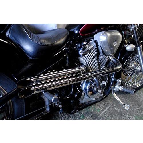 ホンダ（HONDA） STEED用ステンレス製ショットガンマフラー