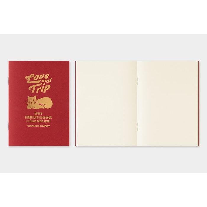 限定品 TRAVELER'S notebook LOVE AND TRIP RED」トラベラーズノート