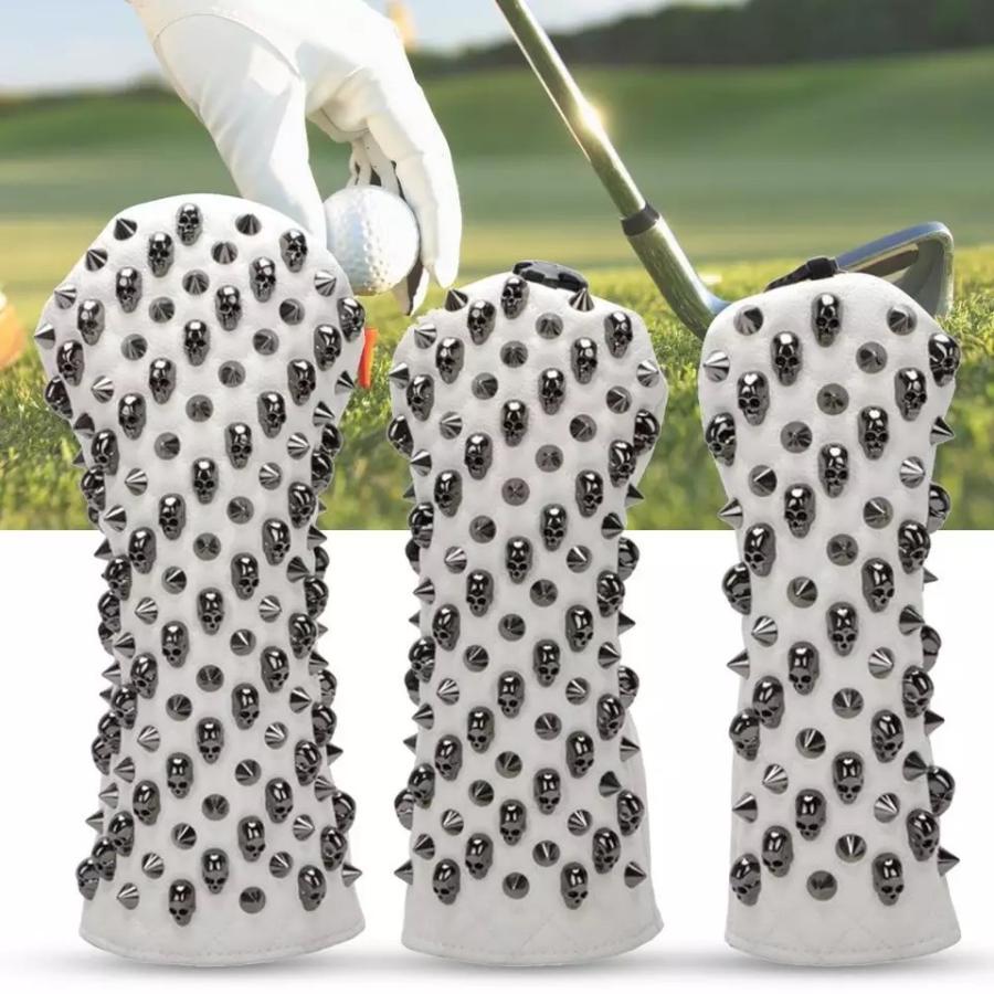 スカル ヘッドカバー ドライバー フェアウェイウッド かっこいい