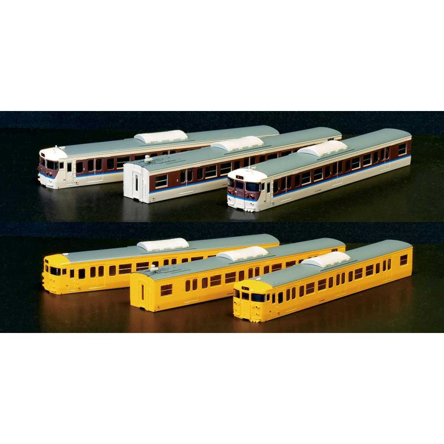 グリーンマックス 18509 JR115系1000番台30N体質改善車 3両編成ボディ