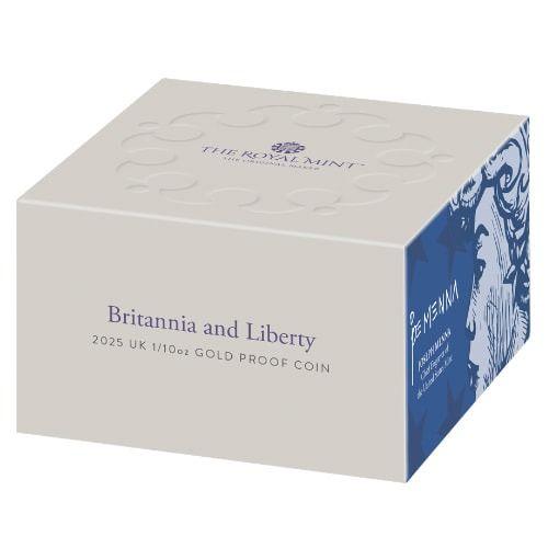 保証書・カプセル付き] 2025年 (新品) イギリス「ブリタニアと自由の