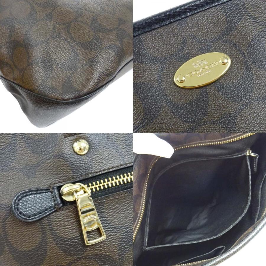 COACH（コーチ） シグネチャー トートバッグ レディース PVC レザー