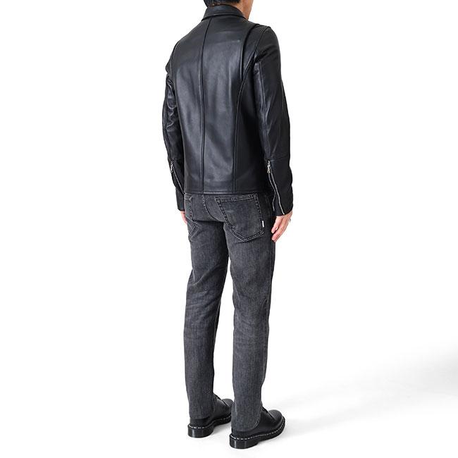 EMMETI エンメティ ERICK エリック ラムスキン 襟付き シングル