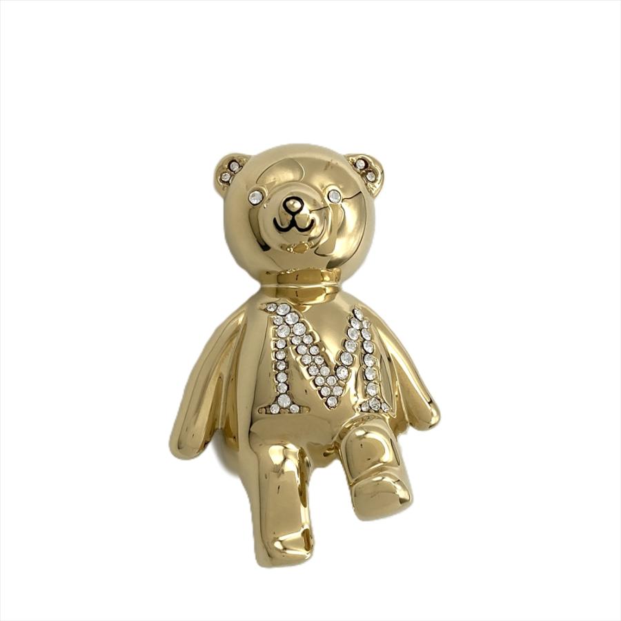 Max Mara（マックスマーラ） シャイニー テディベアモチーフ ブローチ