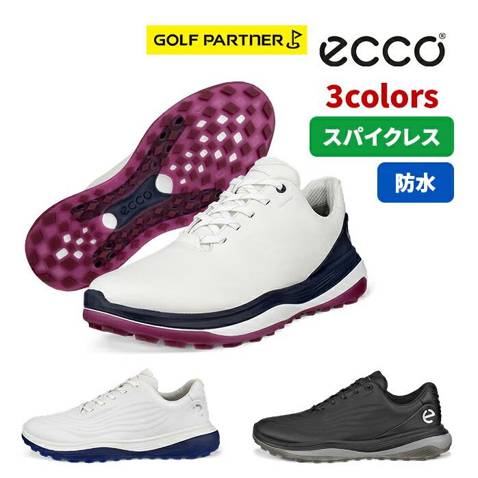 ecco ゴルフ シューズ メンズ LT1 GOLF Lace Men レザー ウォーター