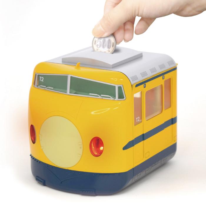 タルガ 電車銀行 922形ドクターイエロー 0系 新幹線 貯金箱 おもちゃ