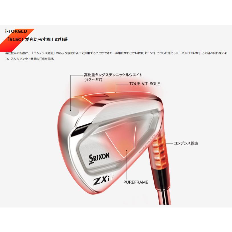 SRIXON 単品 スリクソン ZXi7 アイアン 3番 / 4番 AW SW