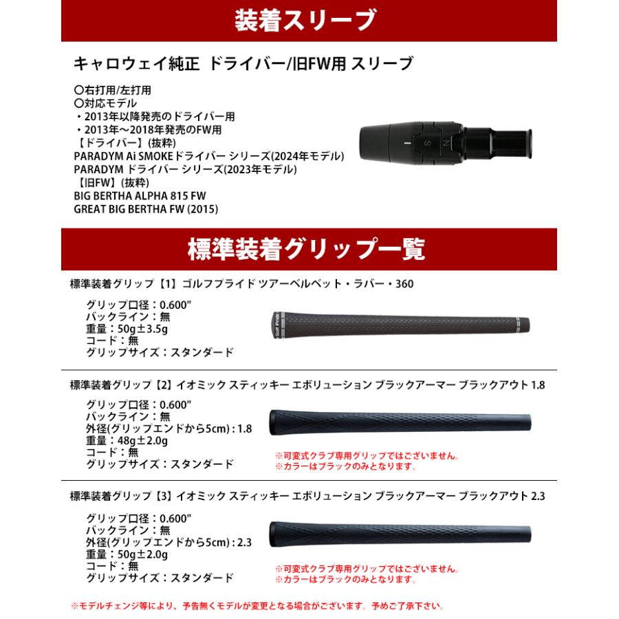 Callaway（キャロウェイ） 【全てメーカー純正部品使用】【ドライバー