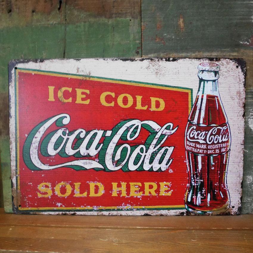 Coca Cola（コカコーラ） C.COLA アメリカンサインボード Coca-Cola