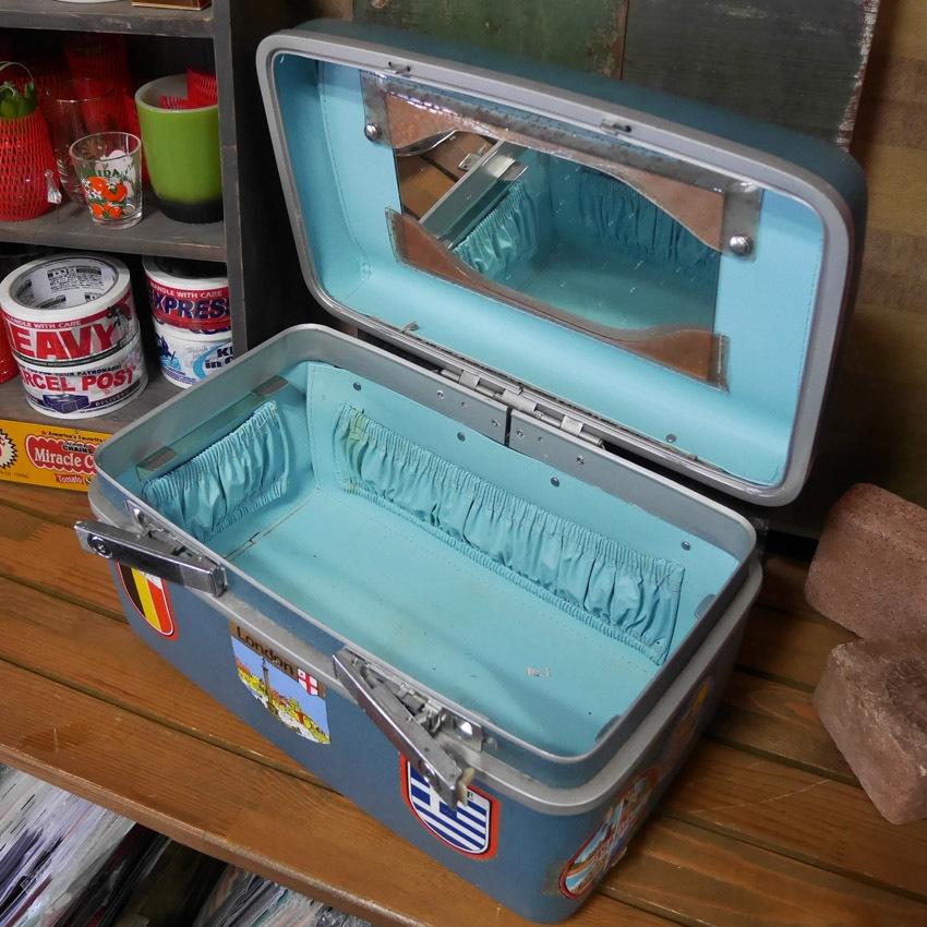 ヴィンテージ コスメボックス Samsonite Royal Traveller 小物入れ