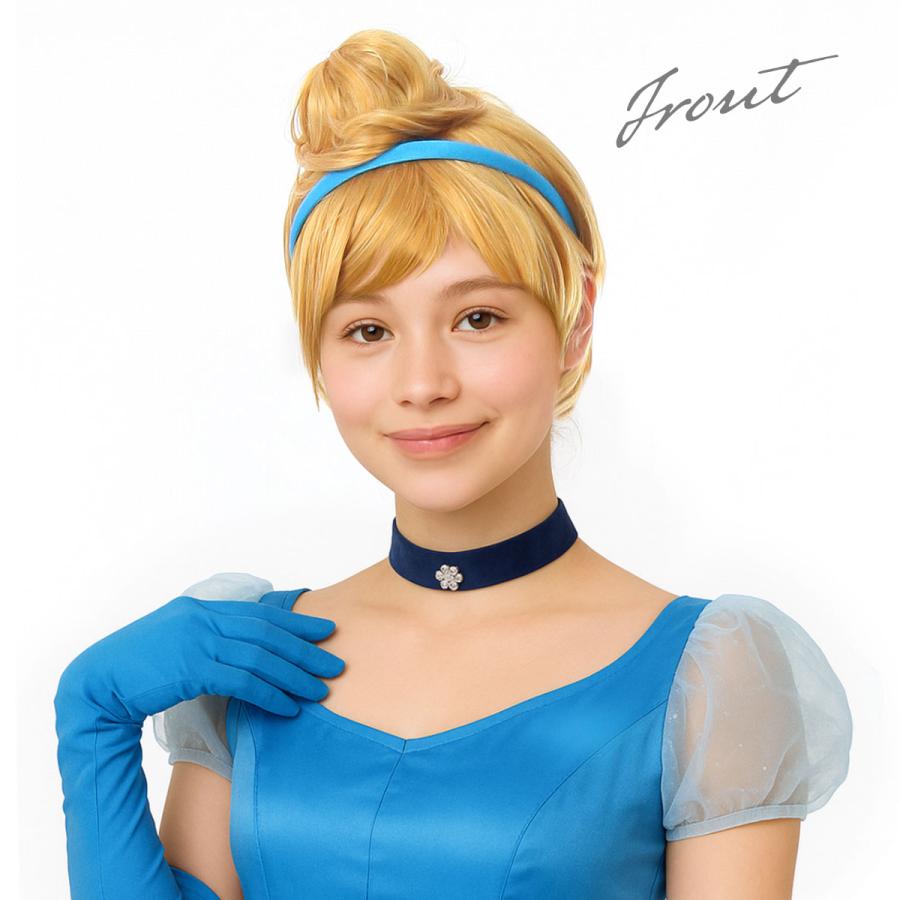 シンデレラ ウィッグ コスプレ ティンカーベル かつら アップ ショート