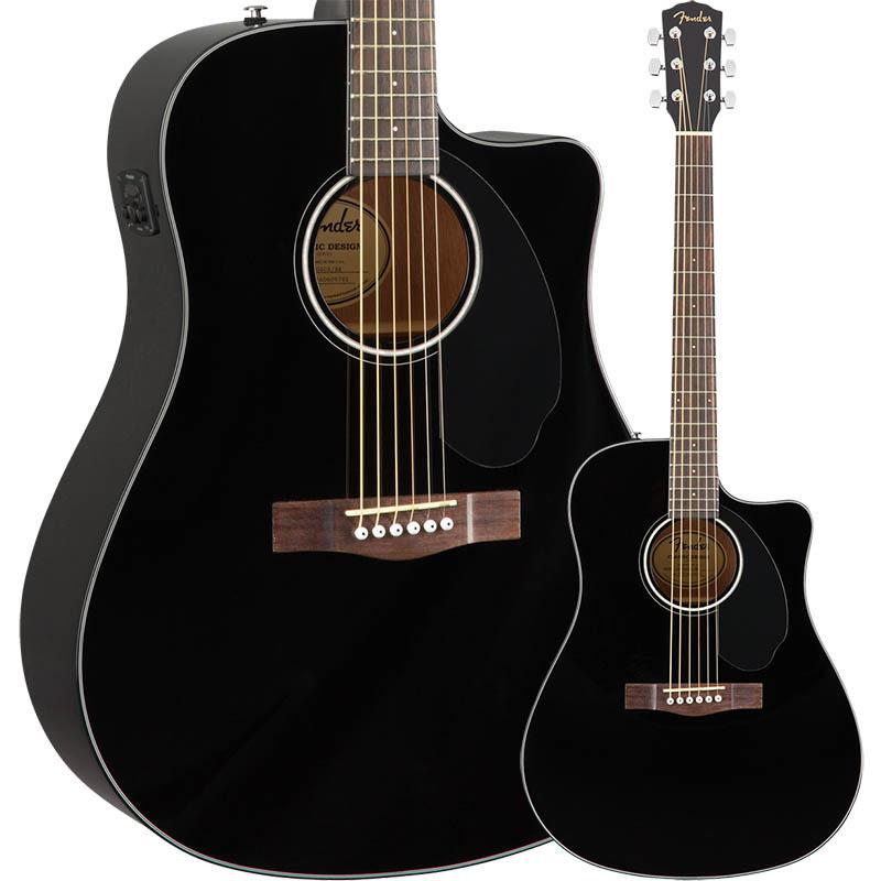 Fender（フェンダー） Fender CD-60SCE Dreadnought Black【フェンダー
