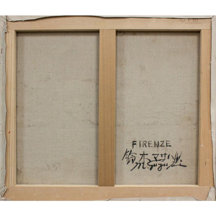 鈴木マサハル 「 フィレンツェ 」 油絵 ・ 油彩画 10号 ( F10