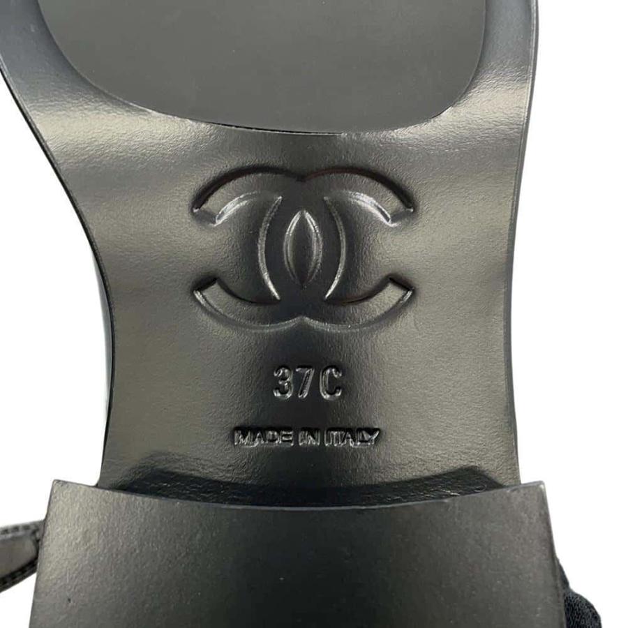 シャネル ロングブーツ ココマーク チェーン レディースサイズ37C