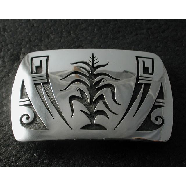 シルバーアクセサリー バックル インディアンジュエリー ホピ Sidney