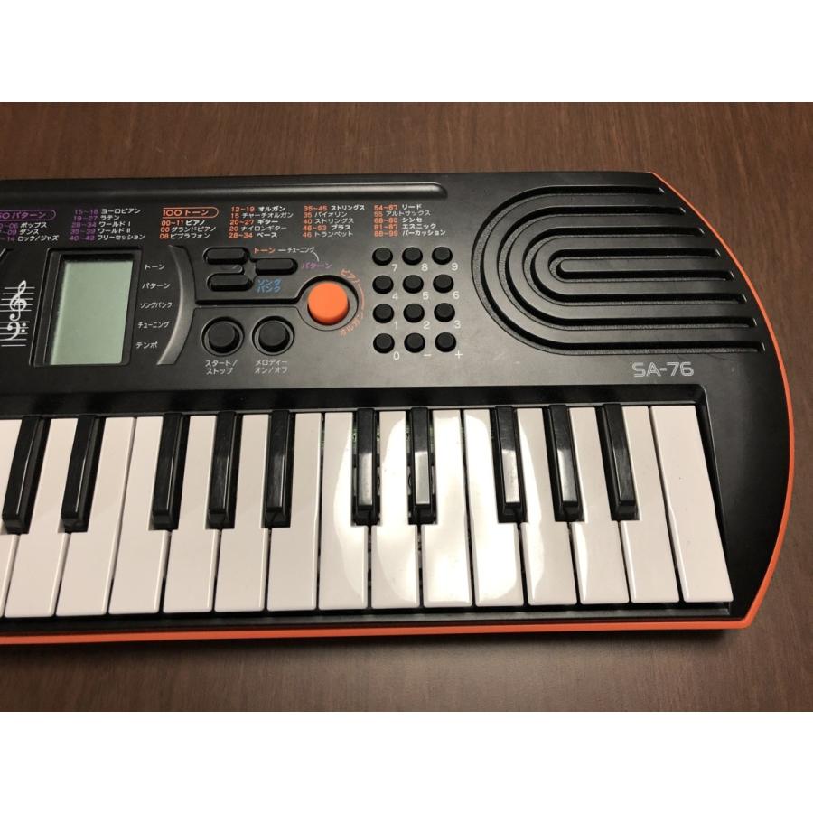 CASIO（カシオ） キーボード CASIO SA-76 高音質 自動演奏 液晶 44ミニ