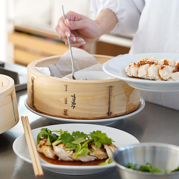 山一 中華せいろ 24 ひのき 身蓋セット 国産 蒸籠 ヒノキ 日本製