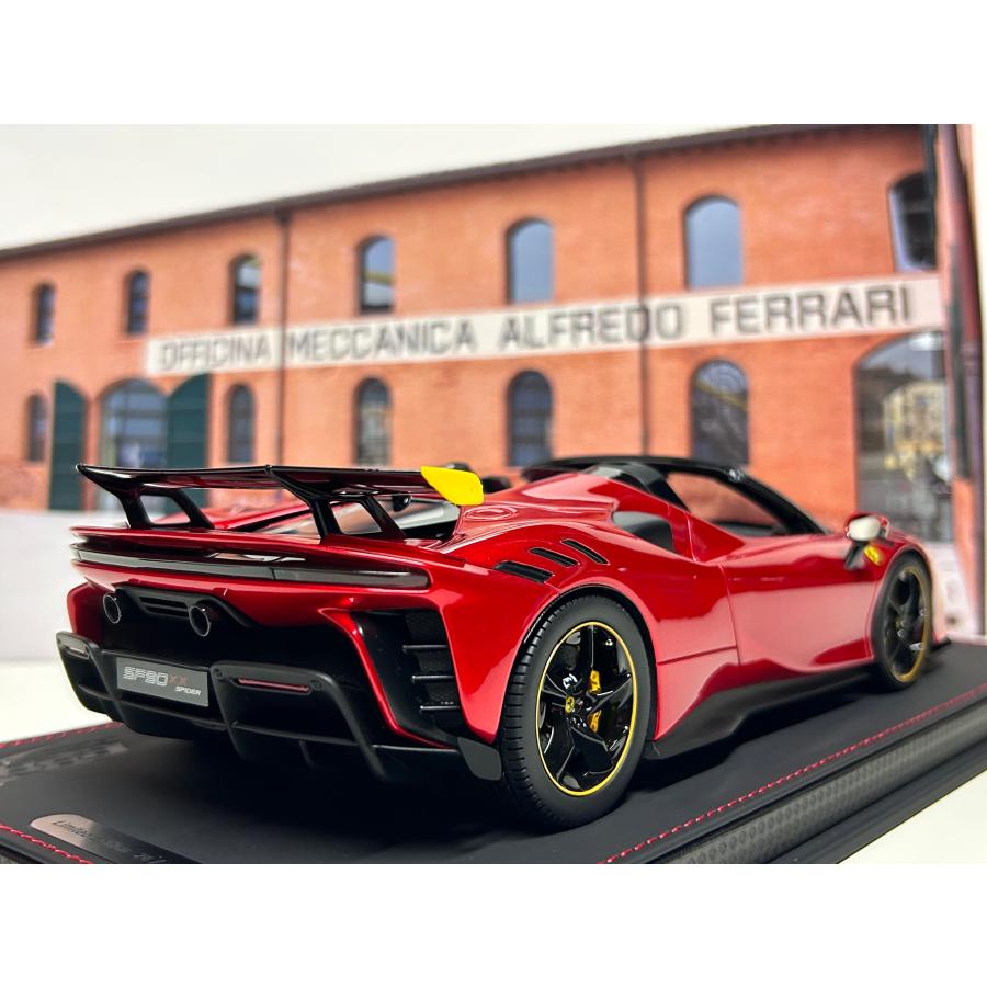 B.B.R 最新作！ BBR 1/18 Ferrari SF90 XX Spider Rosso portofino