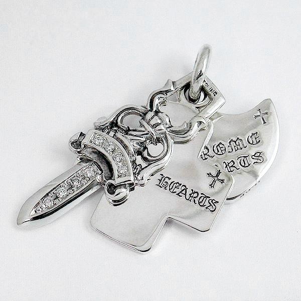 CHROME HEARTS（クロムハーツ） スリートリンケッツ ダイヤモンド イン