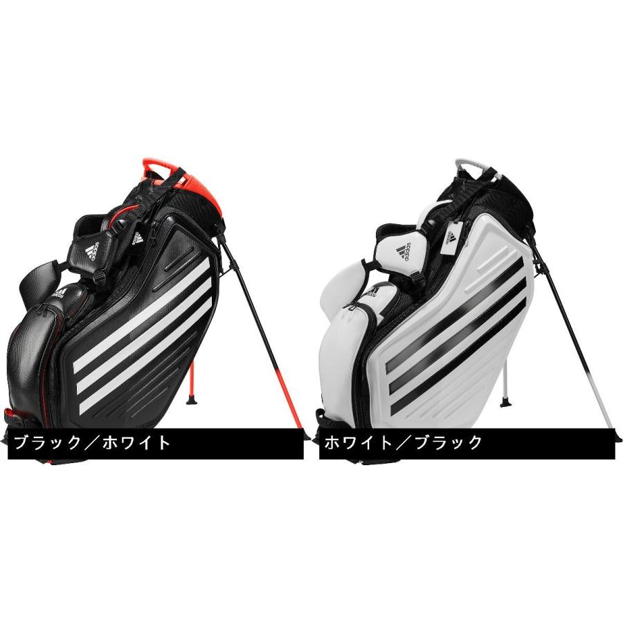adidas（アディダス） ツアー プロスタンドキャディバッグ : GDOゴルフ
