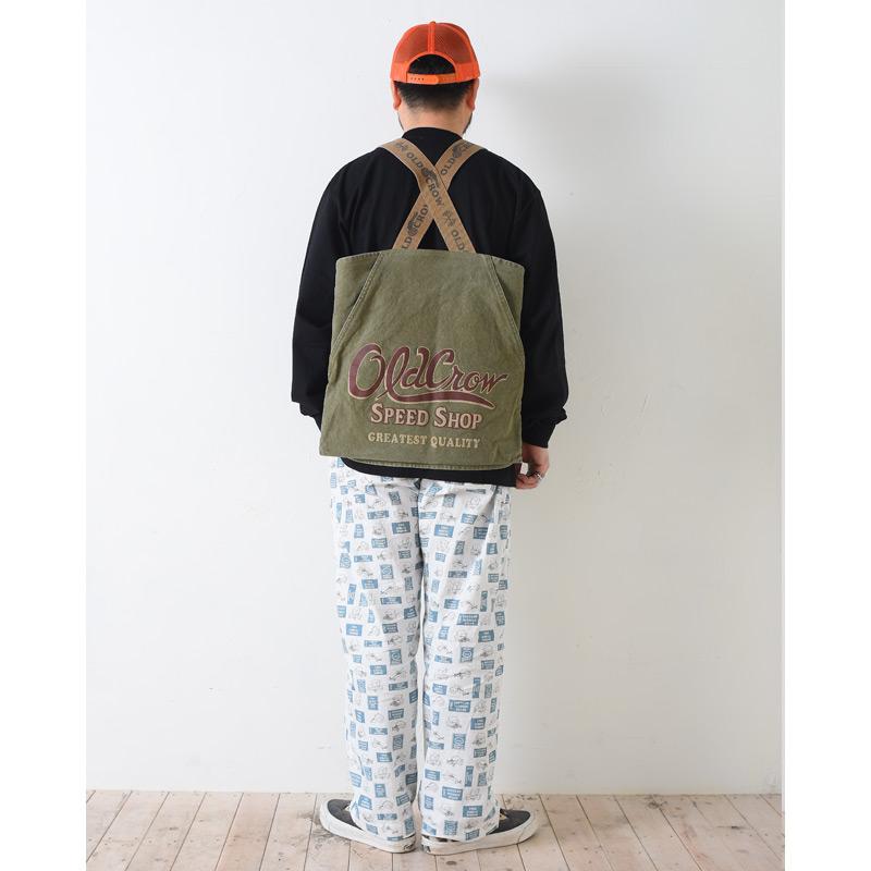 OLD CROW(GLAD HAND) CROW オールド クロウ BRAND - TOOL VEST OLV