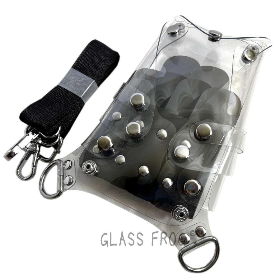 シザーケース 中身の見える シザーケース 6丁挿し 透明 クリア 4Colors