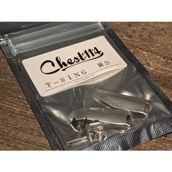 チェスト114 トゥワーク用ウィングセット MS（マットシルバー