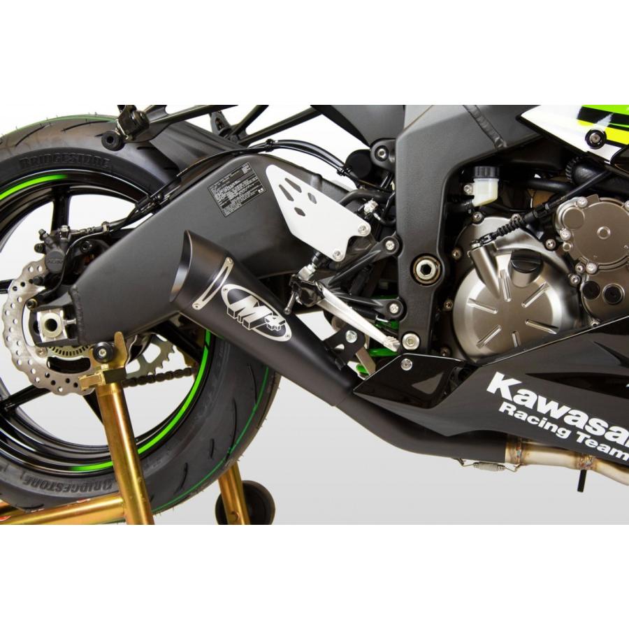 M4 Exhaust ZX-6R 2009-2026 フルエキ GP19 ブラック KA6982-GP19