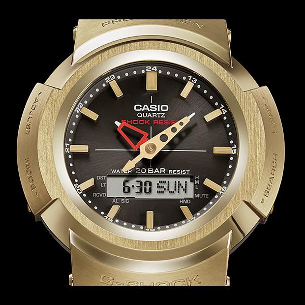 G-SHOCK カシオ CASIO ジーショック AWM-500 フルメタル ゴールド