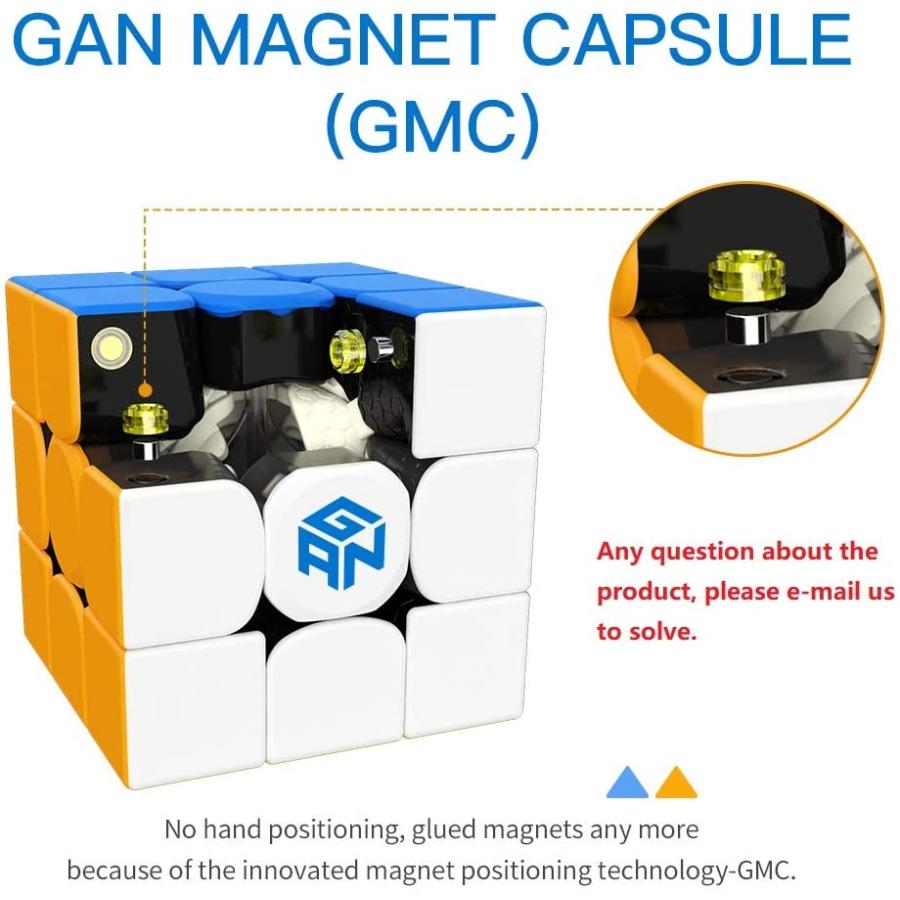 日本語説明書付き】 GANCUBE GAN354M V2 GES搭載 ルービックキューブ