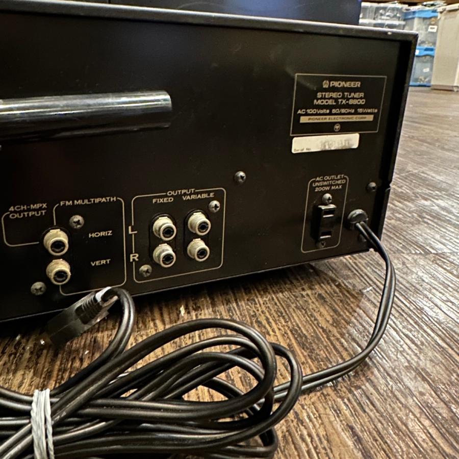 Pioneer（パイオニア） Pioneer TX-8800 チューナー -a371 : GrunSound