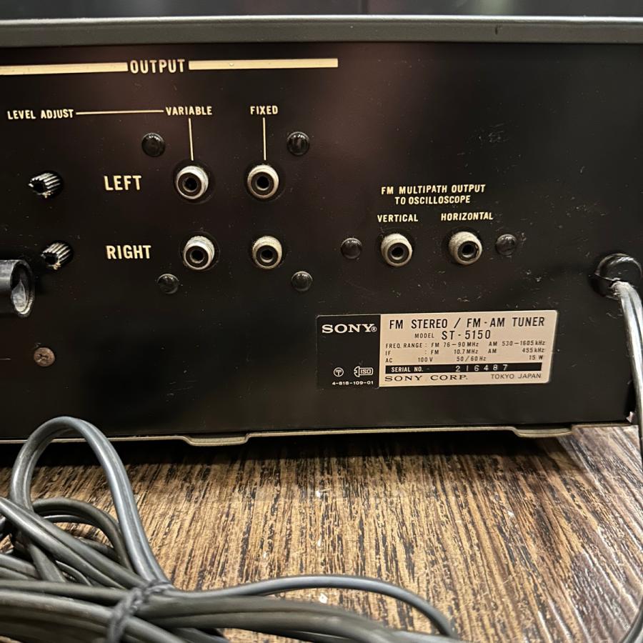 SONY（ソニー） Sony ST-5150 AM/FM チューナー ラジオ -a833