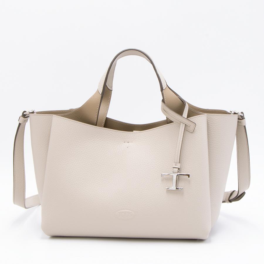 TOD'S（トッズ） トートバッグ(2WAY仕様) ミニ ホワイト