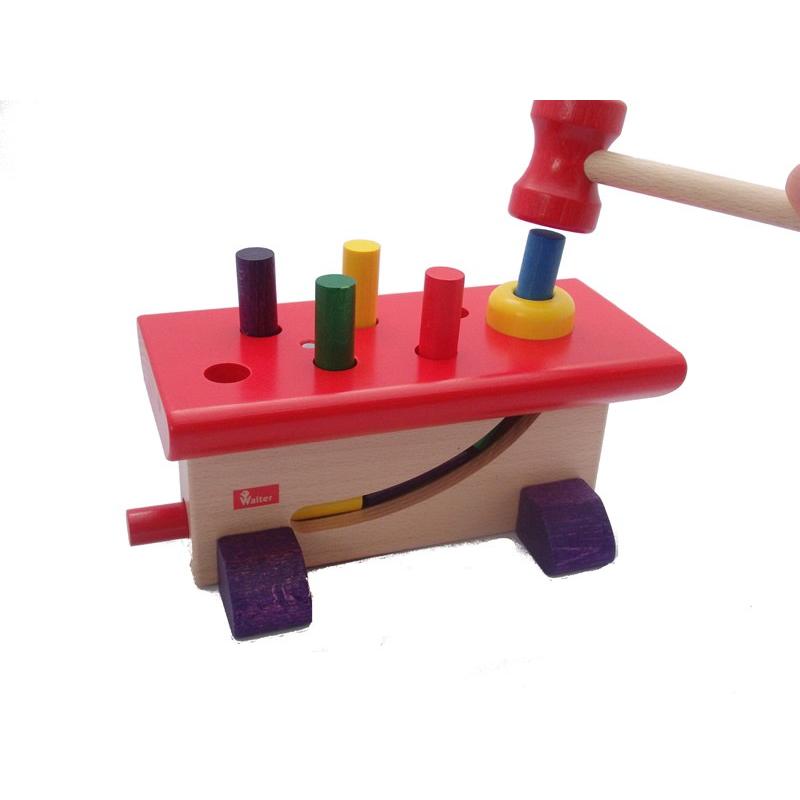 nic（ニック） 大工さん ハンマートイ たたくおもちゃ 誕生日 1歳 2