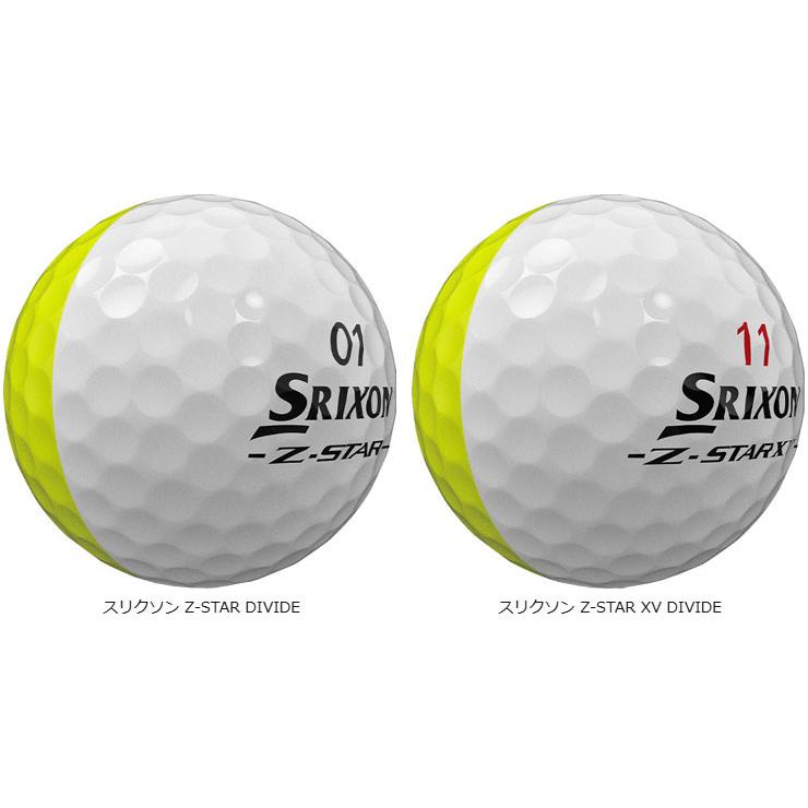Z-STAR スリクソン XV / DIVIDE ゴルフボール 2025年モデル 限定