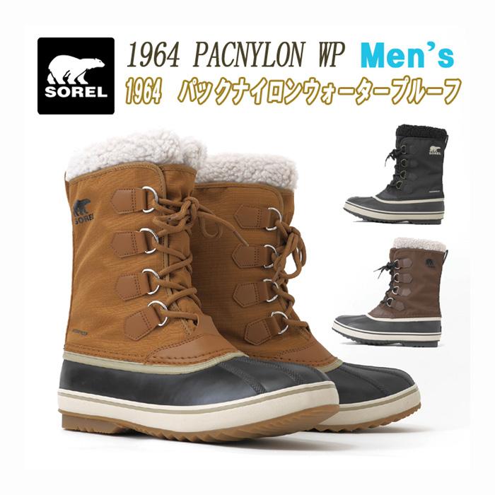 SOREL（ソレル） スノーブーツ メンズ 2025秋冬 1964 パックナイロン