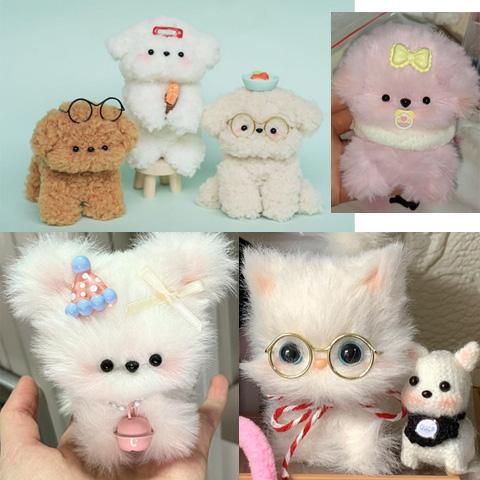 毛長タイプ トラ カラー ミックス モールアート モールドール 手芸