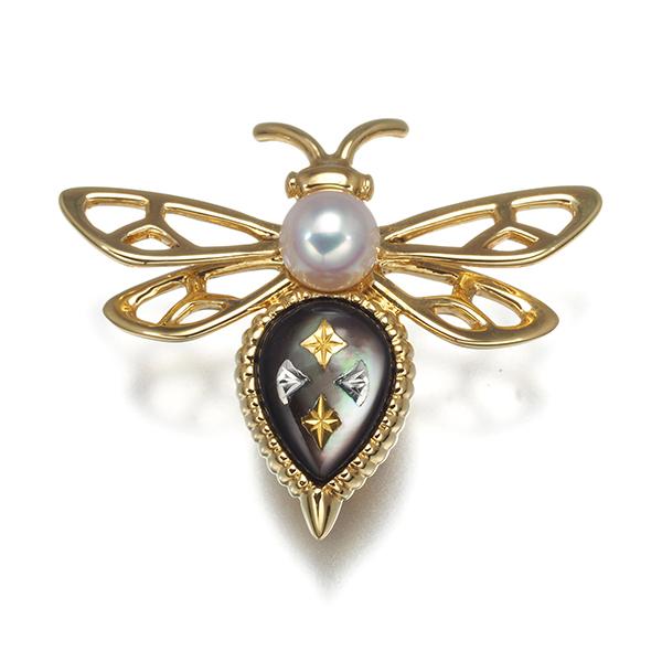 MIKIMOTO（ミキモト） ブローチ ベビーパール 真珠 4.5mm ピクウェ