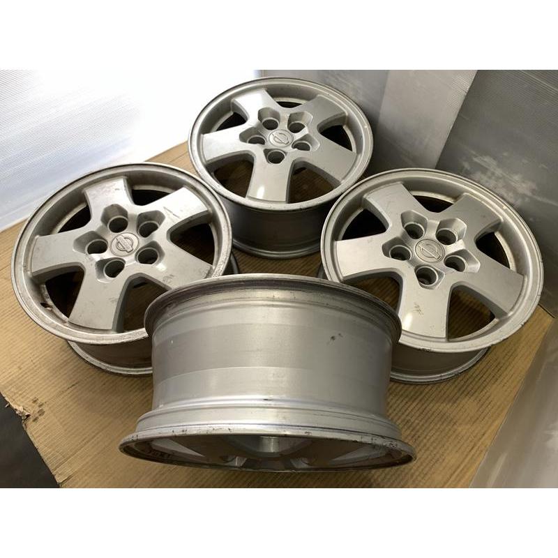 日産（NISSAN） 当時物 純正アルミホイール 5本スポーク 16 7j +40