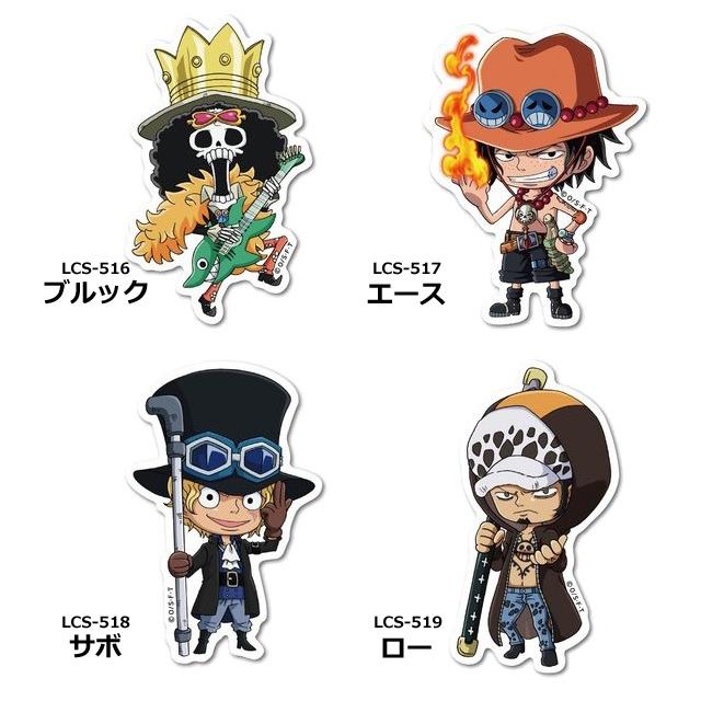 ワンピース ONE PIECE ステッカー シール ダイカット キャラクター