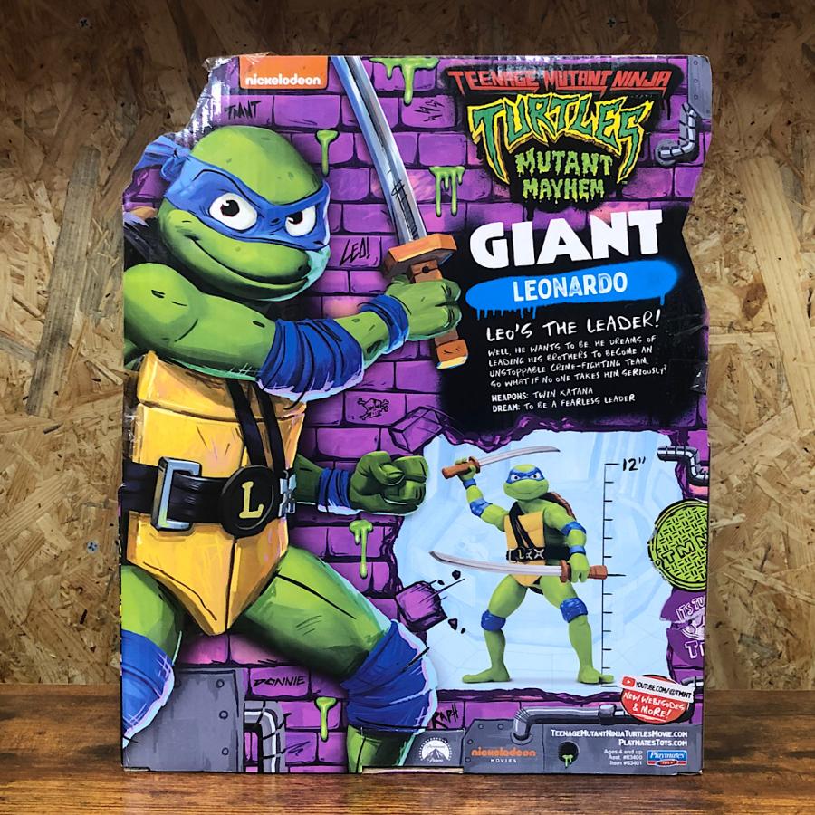 Teenage Mutant Ninja Turtles 12” Giant Leonardo タートルズ