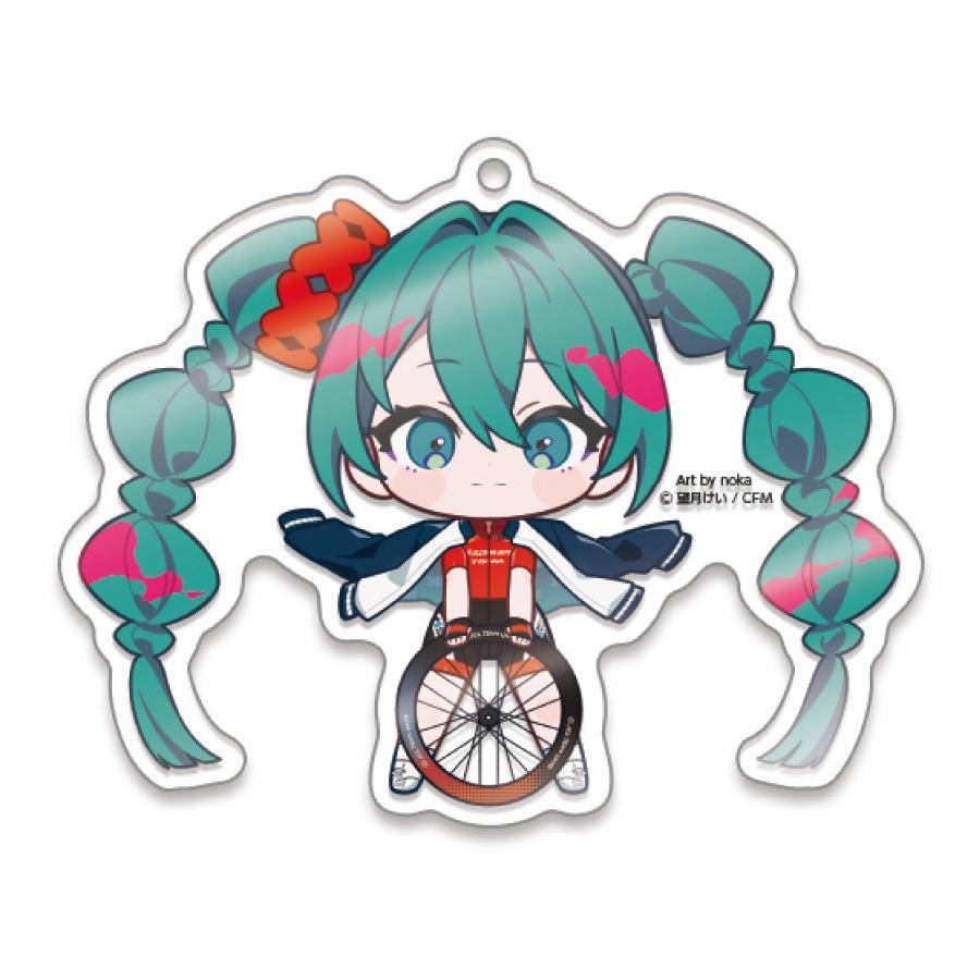 ちょこぷに アクリルキーホルダー レーシングミク 2025 JCL TEAM UKYO