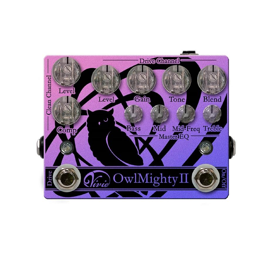 Vivie OwlMighty II ベース用プリアンプ《エフェクター》 : ギター
