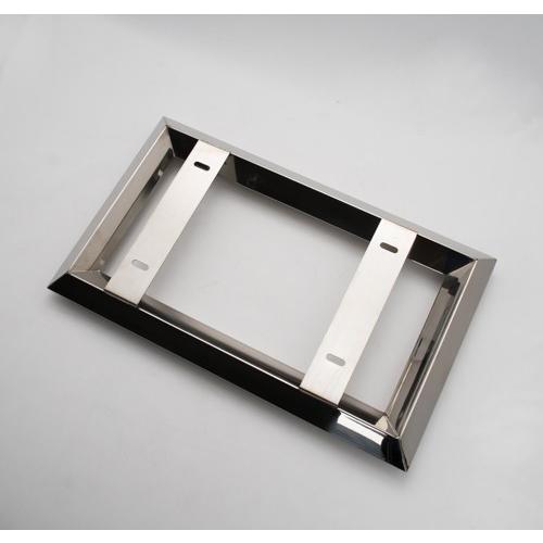 ジェットイノウエ 余白隠しナンバープレート枠 38ミリ角パイプおこし