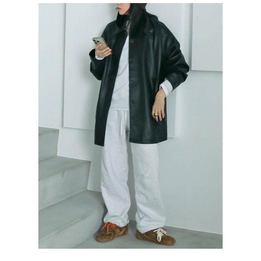 anuke（アンヌーク） anuke 2024FallWinter アウター Ecoleather Over